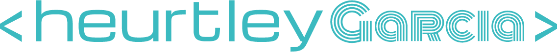 Heurtley García UX designer & web developer / Heurtley García logo