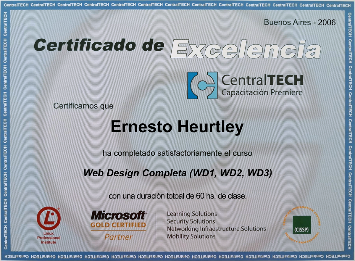 From creativity to code and back again / CentralTech Full Web Design certificate